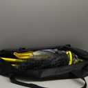 Pickleball Practice Rebounder Net: Pickleball Rebounder or 6FT Mini Pickle Ball Net Portable for Outdoor Driveway Backyard and Indoor Garage - 2in1 Trainer for Dink Volley Training (Yellow)