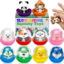 10 Packs Party Favors Slow Rising Stress Relief Squishies for Kids, Birthday Goodie Bag Stuffers,Kids Classroom Prizes,Claw Machine Toys,Mini Animal Toys