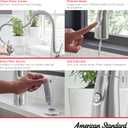 American Standard 4902330.075 Saybrook Filtered Pull-Down Kitchen Faucet Stainless Steel