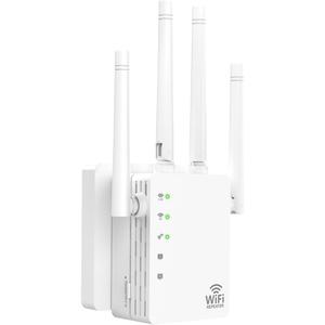 WiFi Extender,Dual Band (5GHz + 2.4GHz) WiFi Booster for Home, Covers Up to 12,880 Sq.Ft and 105 Devices, WiFi Repeater with Ethernet Port, Quick Link,3-Min Easy Setup