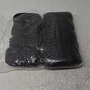 squish Shoe Covers Disposable Non Slip, 100 Pack(50 pairs) Thick Extra Disposable Boot Covers Slip Proof Shoe Cover for Indoors Outdoors Recyclable Durable Protector Covers Fits Virtually Most Shoes (Black)