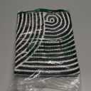 Tiffasea Front Door Mat 2'x3', Machine Washable Welcome Mats Cotton Woven Small Rug Reversible Indoor Outdoor Rugs Layered Floor Mat for Entryway/Kitchen/Bathroom/Bedroom(Black and White)