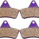 ECCPP Front Brake Pads for 1996-2004 Arctic Cat (FA271 Carbon Fiber)