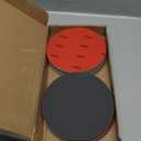 12Pcs 6 Inch Hook and Loop Sanding Sponge Discs 3000 Grit Wet Dry Sanding Pads, Foam Sandpaper for Random Orbital Sander, Curved Surface Large-Area Sanding Polishing for Metal Wood Automotive