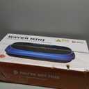 Lifepro Waver Mini Vibration Plate for Lymphatic Drainage  Whole Body Vibrating Platform Exercise Machine for Muscle Toning & Recovery with Remote & Resistance Bands, Max Load 260 lb (Blue)