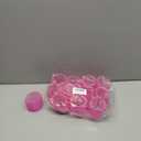 Jumbo Hair Curlers Rollers, 12Pcs 60mm Jumbo Hair Roller Curlers Self Grip Holding Rollers with 12Pcs Hair Clips for Long Straight Thick Hair (Rose Red)