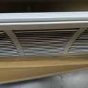 HVAC Premium 36 x 8 Duct Opening Steel Return Air Filter Grille, for 1-inch Filter, Removable Door, Flat Stamped HVAC Vent Cover Grille, Outer Dimensions 38.5 x 10.5