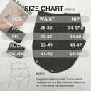 Womens Underwear Full Coverage Panties for Ladies Soft Breathable Cotton Briefs High Waisted Hipster (Black, XS)