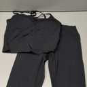 QBGJTD Womens Workout Sets Two Piece Cross Back Tank Top Matching High Waist Leggings Sets Gym Outfits Work Out Clothes XL