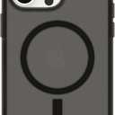 OtterBox Symmetry Series Soft Touch for MagSafe for iPhone 15 Pro Max - Dark Echo (Black), Sleek Rubber Design, Smooth Finish, Camera Bumpers, and Protective Screen Lip