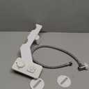 SAMODRA Bidet Attachment, Non-Electric Cold Water Bidet Toilet Seat Attachment with Pressure Controls, Retractable Self-Cleaning Dual Nozzles for Frontal & Rear Wash - White