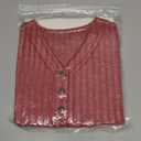 KISSMODA Womens Tops Fall Teacher Shirts Long Sleeve Tunics Loose Fit V Neck Sweaters (Large)