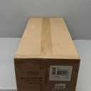 Fanbulous 52" Ceiling Fans with Lights and Remote Control, Modern Flush Mount Ceiling Fan with 3 LED Colors, Outdoor Low Profile Ceiling Fans with 6-Speeds Timer DC Motor for Bedroom Living Room Patio (Walnut)