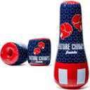 Franklin Sports Inflatable Punching Bag & Glove Set - Future Champs - 42 x 19 x 19 inches