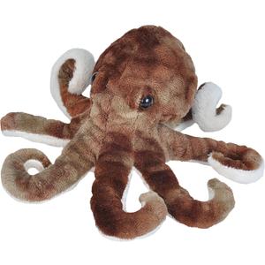 Wild Republic Octopus Plush, Stuffed Animal, Plush Toy, Gifts for Kids, Sea Critters, 8"