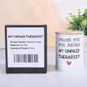 Christmas Thank You Gifts for Best Friends Her Him, 10OZ Birthday White Elephant Thanksgiving Gifts for Therapist Wife Husband Boyfriend Girlfriend Coworkers Friendship Lavender Scented Candles