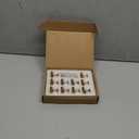 TUNNY 10 Pack Cabinet Knobs-Champagne Bronze Single Hole Drawer Handles Kitchen Cabinet Handles Drawer Pulls Kitchen Cabinet Hardware Bedroom Cabinet Pulls