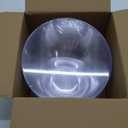 bUCLA 54 OZ Clear Plastic Serving Bowls (12 Pack) - Angled Serving Bowls Disposable for Chip&Candy - Party Table Salad and Fruit