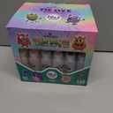 30 Colors Tie Dye Kit, Tie Dye Set for Kids, Pre-Filled Tye Dye Bottles, Non Toxic Permanent Fabric Dye Art Set, Easy DIY Fabric Art - Create Fun (30 Colors)