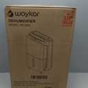 Waykar 34 Pints Energy Star Dehumidifier for Spaces up to 2,000 Sq. Ft at Home, in Basements and Large Rooms with Drain Hose and 0.66 Gallons Water Tank