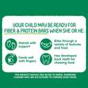 Happy Tot Organics Bestie Bars Soft-Baked Oat Bars, Organic Toddler Snacks with Protein and Gut-Friendly Fiber, Apple & Oats, 5 Count, BBD 01/26/2027