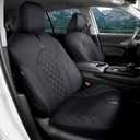 for 2025 2024 Toyota Grand Highlander Seat Covers Only for 8-Seat, for Toyota Grand Highlander Accessories 2025 2024, Black, Full Set