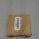 4PCS Glass Frame for Pressed Flowers, 2x3 Inch Mini Brass Hanging Photo Frame Double Glass Frame with Chain DIY Vintage Home Decor(Black, Vertical)