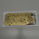 420H Motorcycle Chain 132 Links Non O-Ring with Connecting Master Link and Chain Breaker Heavy Duty Drive Chain for Motorcycle Bicycle Go Kart Mini Trail Bike