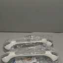 TAILI Grab Bars for Bathtubs and Showers 2 Pack Suction Grab Bar, Heavy Duty Shower Handle Removable Bath Handrails for Seniors and Elderly, Bathroom Safety Grip No Drilling Waterproof,Grey (16.8", Gray)