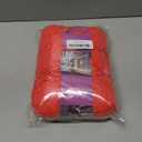 Chunky Chenille Yarn for Crocheting - 3x100g/3.5oz Baby Blanket Yarn for Crocheting Soft - 262 Yards Fluffy Thick Plush Yarns for Knitting Blankets Amigurumi (3, Red)