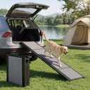 Dog Ramp for Car 74.8" L x 20" W, Folding Ramp for Large Dogs, 200 LBS
