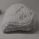 Ultra Soft Full Size Mattress Topper - Viscose Made from Bamboo Pillow Top Mattress Pad for Back Pain Relief - Naturally Cooling for Hot Sleepers, Green