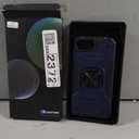 DASFOND Designed for iPhone 16e Case, Military Grade Shockproof Protective Phone Case Cover with Enhanced Metal Ring Kickstand [Support Magnet Mount] for iPhone 16E 2025 6.1 inch, Blue