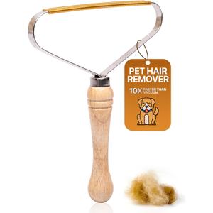 1-Pack Pet Hair Removal Tool - Carpet Rake and Squeegee for Pet Hair Remover Tool - Lint Remover and Hair Scraper for Couch - Easy to Clean Fuzz Fur and Pro Cat Dog Hair Remover for Rugs,Car Floor Mat