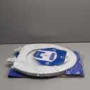 Mayfair Elongated Toilet Seat Elongated, Molded Durable Multi Coat Enamel White