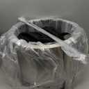 Smokeless Firepit - 18 Inch - Stainless Steel Fire Pit - Wood Fire Pits for Outside with Stand, Removable Ash Rake, Fire Poker & Fire Pit Cover - Smokeless Firepit for Outside, Bonfire, BBQ, Backyard (Silver)