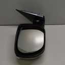 Left Driver side Mirror Compatible with 2013-2018 Hyundai santa Fe Sport with Manual folding Power glass Heated with turn signals Can be DIY Paintable Replace# HY1320201(6 Pins)