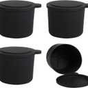 4PCS Ice Replacement for Kitchenaid, Reusable Silicone Ice with Lids Replacement Compatible with Ice Shaver Machine Accessories Easy to Clean