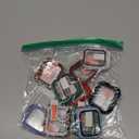 COMMUTER 16 Pack Case for Apple Watch SE 3/ SE 2/ SE/ 6/ 5/ 4 Screen Protector 40mm, Hard PC Ultra-Thin Protective Face Cover Built-in Tempered Glass Film for iWatch SE3 40mm