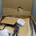 Office Chair, Ergonomic Desk Chairs 330LBS Capacity High Back Mesh Computer Chair with Flip-up Armrests, Comfy Work Chair with Adjustable Lumbar Support, Rolling Chair (One Size, Black)