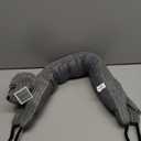 Marwood Under Door Draft Stopper Decorative Wind Stopper 36 inch for Door & Window, Weighted Animal Air Draft Stopper Snake Noise Blocker for Bottom of Door with Hanging Loops - Grey Dog