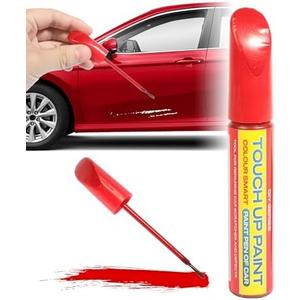 ESEWALAS Car Paint Pen,Car Paint Repair,Car Repair Scratch Remover,Touch Up Paint for Cars,Car Accessories Car Scratch Repair Paint Pen,Quick Easy Car Touch Up Paint Pen for Car Deep Scratches (Red) Pack of 6