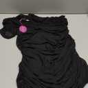 Women's Mesh Dress Sexy Lingerie for Woman Short Sleeve Bodycon Club Outfits Party Dress (Black, Large)