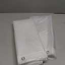 AmazerBath Shower Curtain Liner 2 Pack, 72 x 96 Inches Extra Long PEVA Plastic Shower Liner with 3 Weighted Stones and 12 Rustproof Metal Grommet, Lightweight Waterproof Shower Curtain - Clear