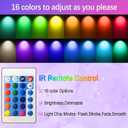 Plug in H Type LED Track Lighting Kits Dimmable RGB Ceiling Fixtures