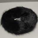 Womens Faux Fur Headband with Elastic Band Ear Warmer Earmuff for Cold Weather Furry Costume