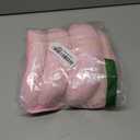 2 in 1 Baby Support Pillow, Banana Shape Baby Neck Head Travel Pillow Stroller Insert Cushion for Kids, Toddler, Pink