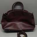 Retro Leather Work Laptop Bag: 14-16 Inch Large Capacity Computer Tote Handbag - Professional Women - Business Travel