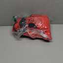 ZOBER 600D Oxford Fabric Rolling Christmas Tree Storage Bag - Fits 7.5 Ft Artificial Trees - Waterproof Christmas Tree Bag For Storage Box For Xmas, Durable Handles and Wheels - Card Slot - Red