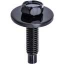 Rexka 20pcs M6-1.0 Hex Head SEMS Body Bolts Bumper Fender Splash Shield Under Cover Hood